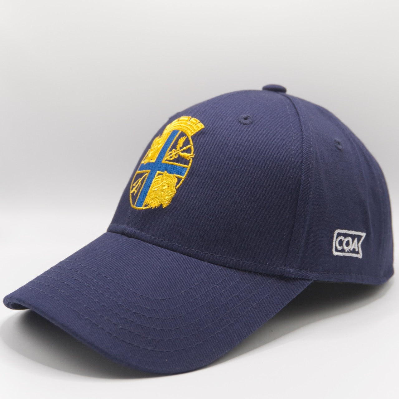 Casquette marseille coton bleu marine right side