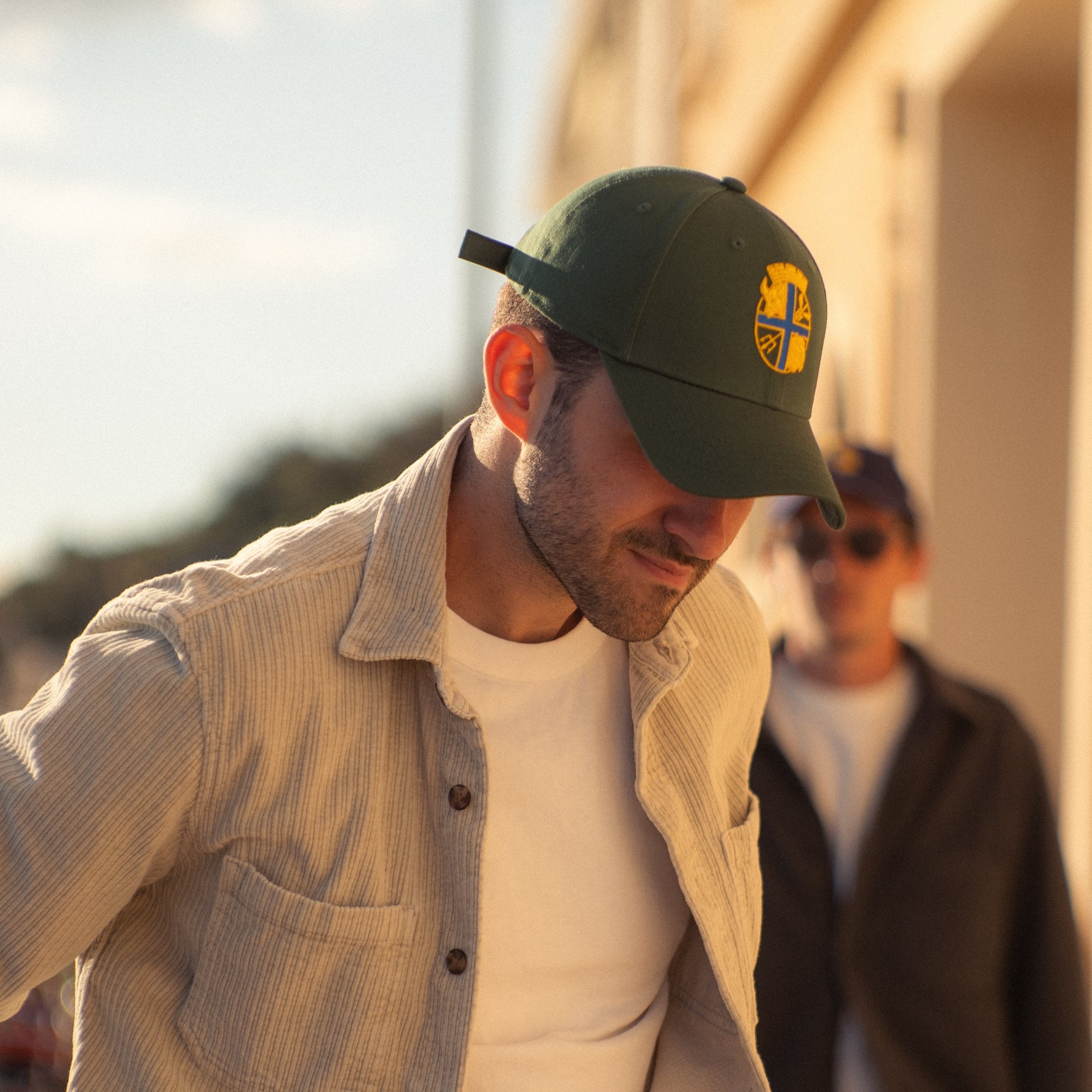 Casquette Marseille Coton Vert