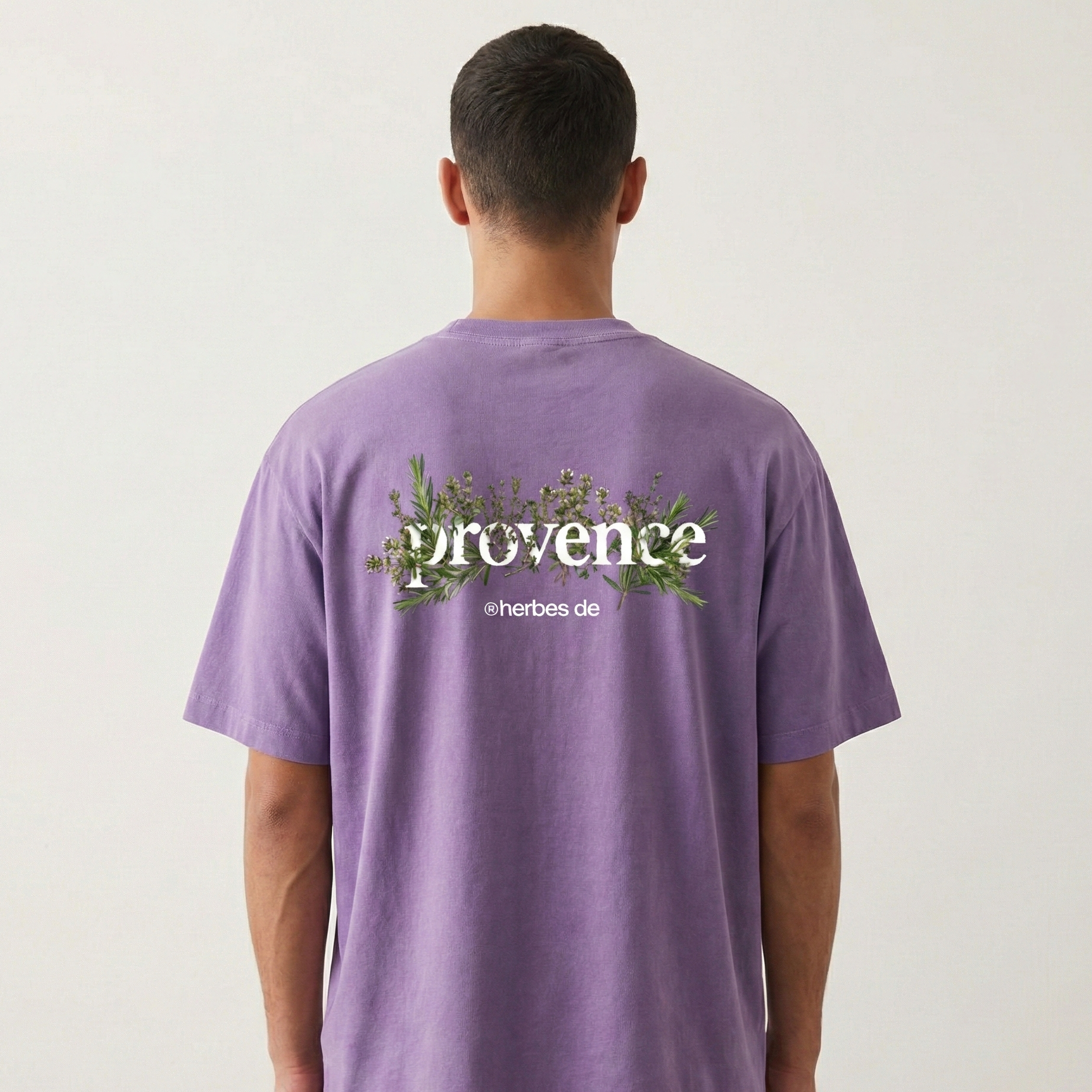 T-SHIRT HERBES DE PROVENCE / LAVANDE (RELAXED FIT)