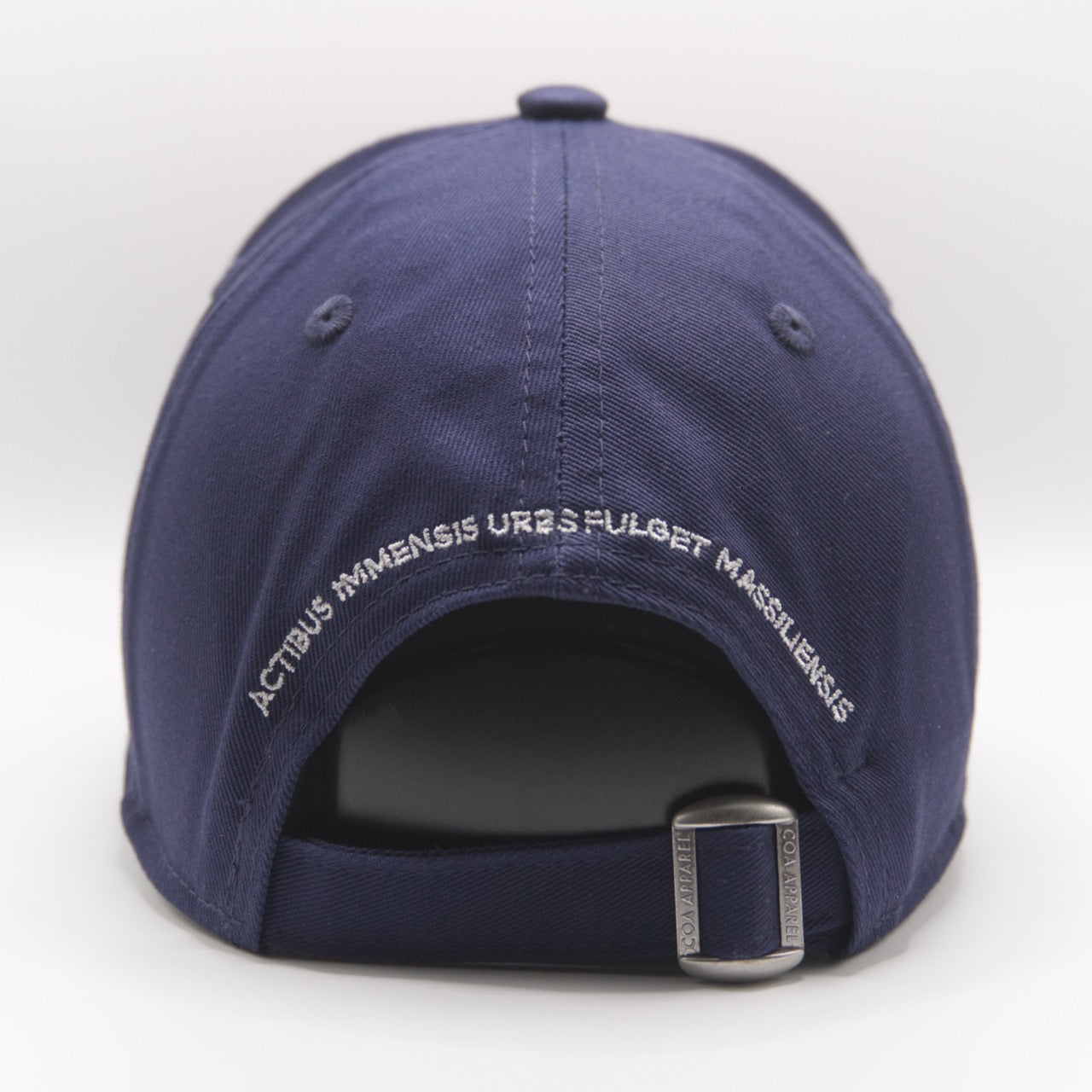 Casquette marseille coton bleu marine back