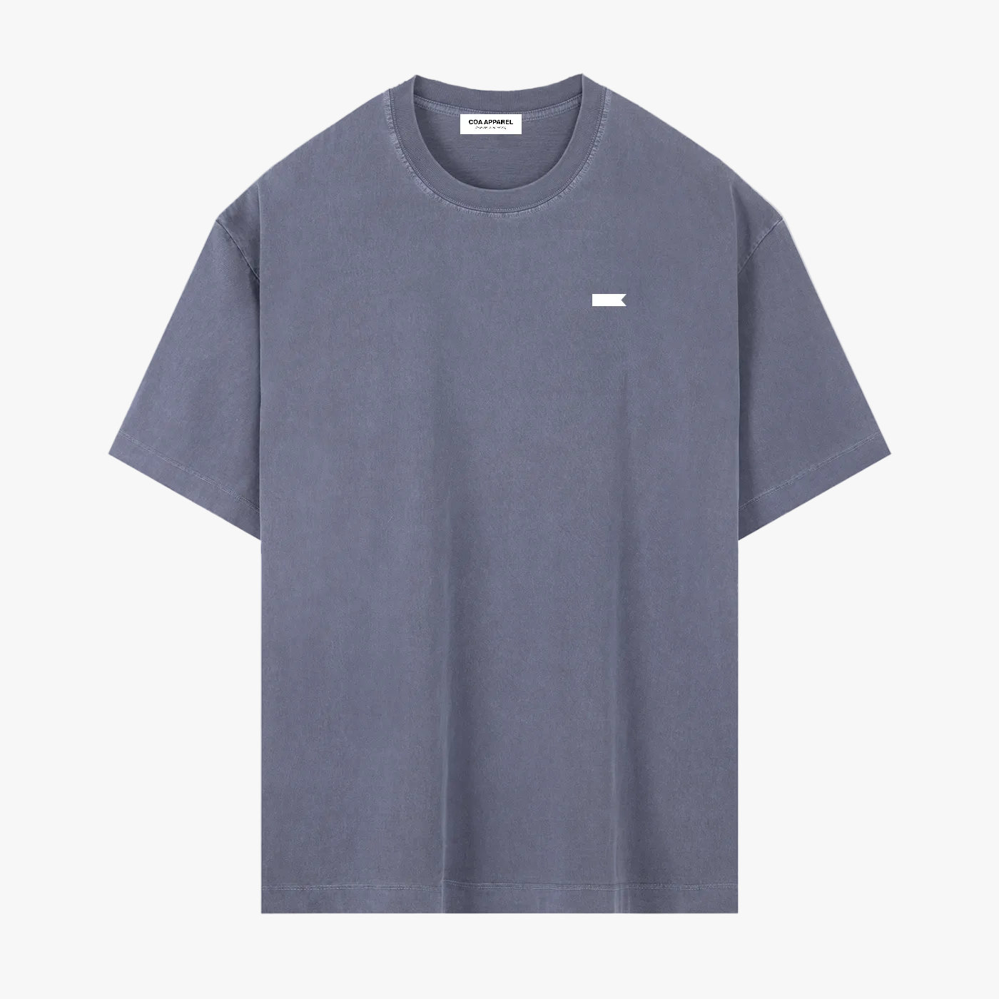 T-SHIRT AIOLI / BLEU MINERAL (RELAXED FIT)