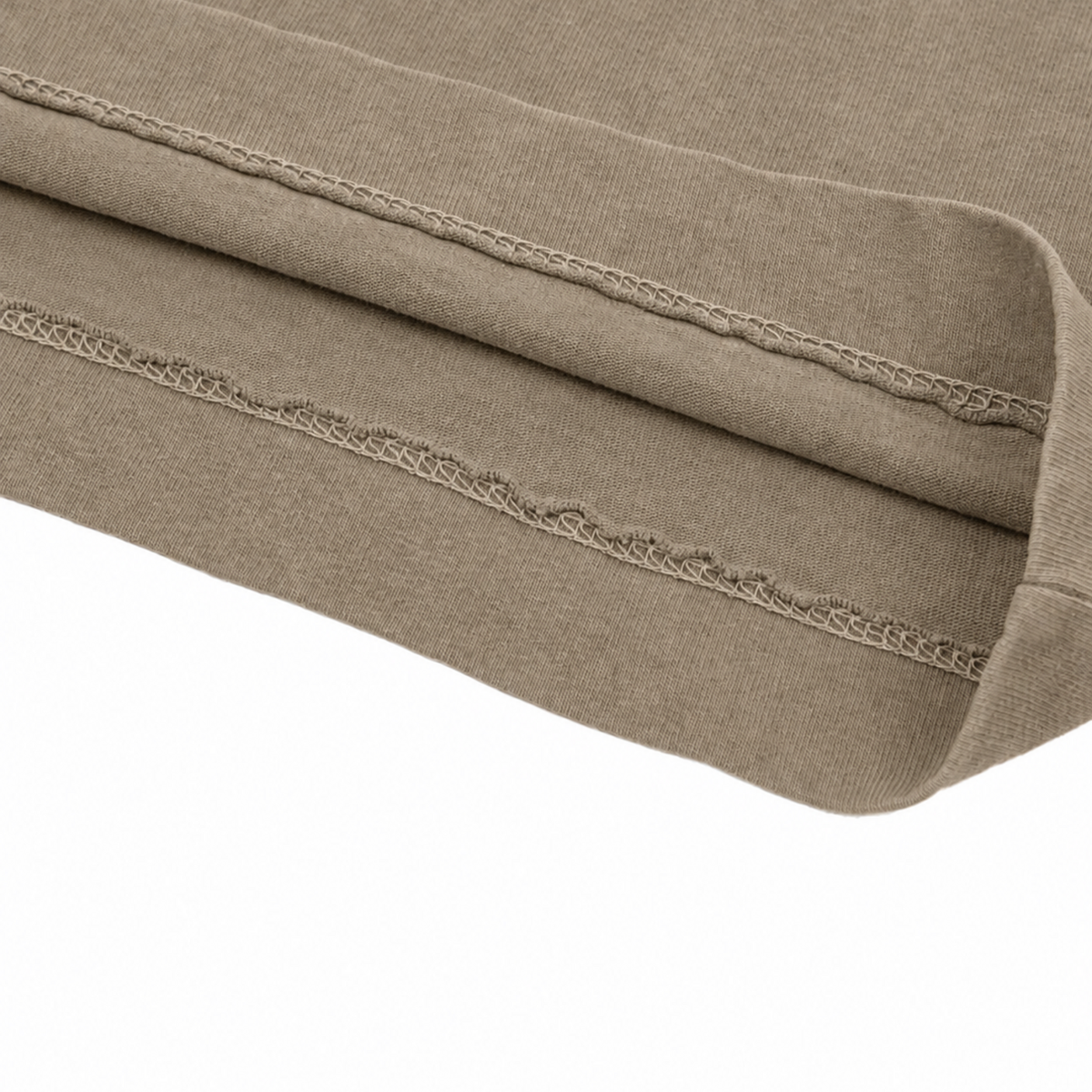 Olivade — Sand — inside seams and finishing